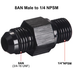 Podavelle aluminum black finish adapter highlighting durability and corrosion resistance