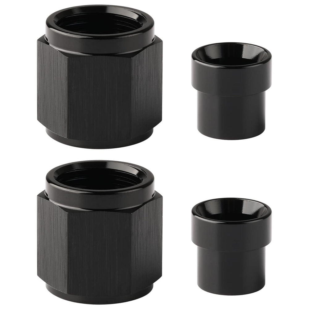 Podavelle aluminum hardline assembly with black finish for durability.