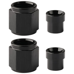 Podavelle aluminum hardline assembly with black finish for durability.