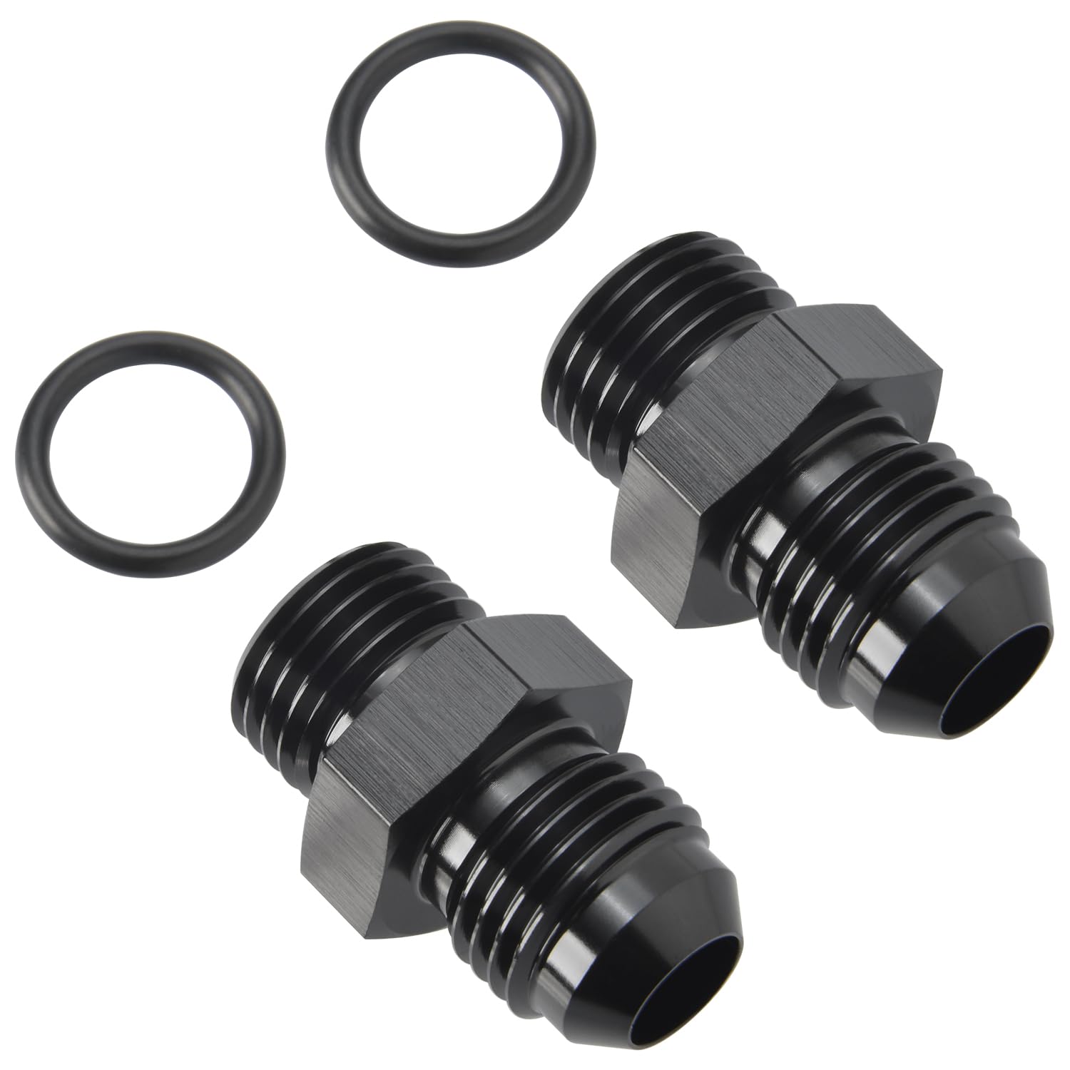 Podavelle anodized black fittings close-up showing durability and compatibility.