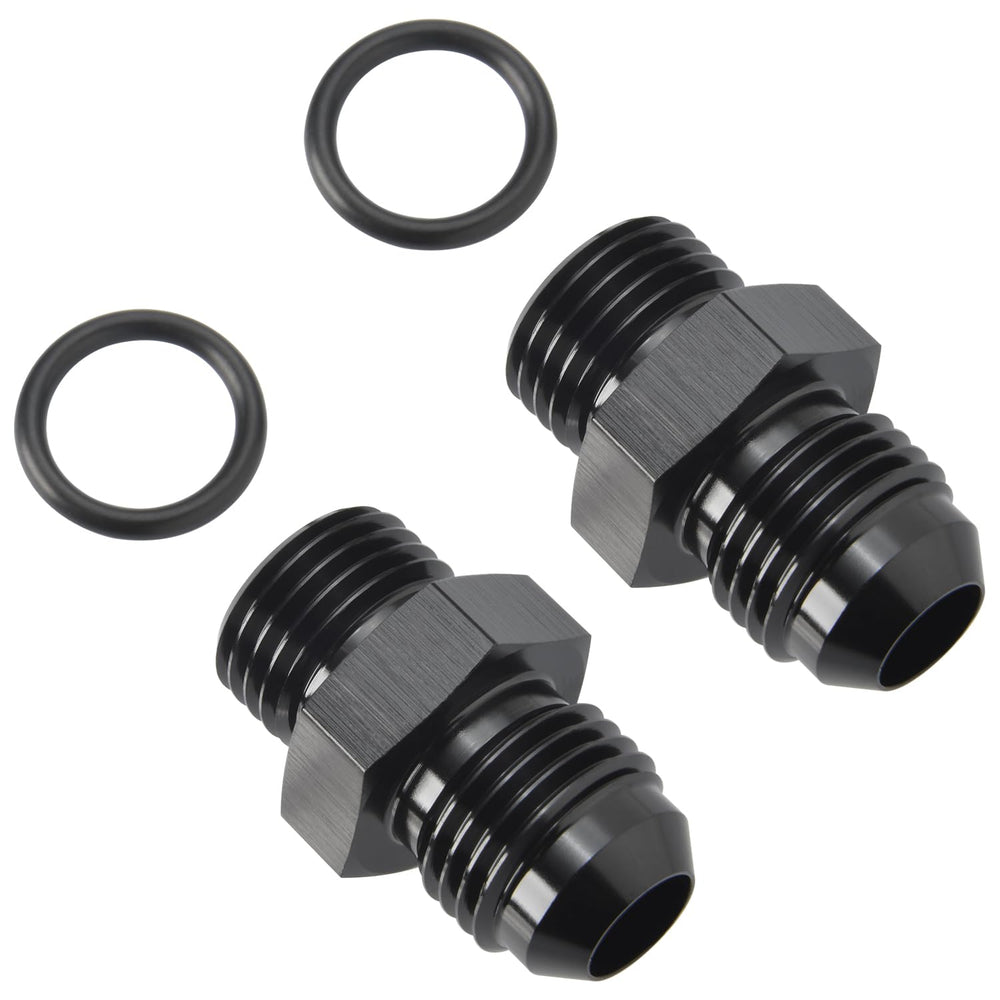 Podavelle anodized black fittings close-up showing durability and compatibility.