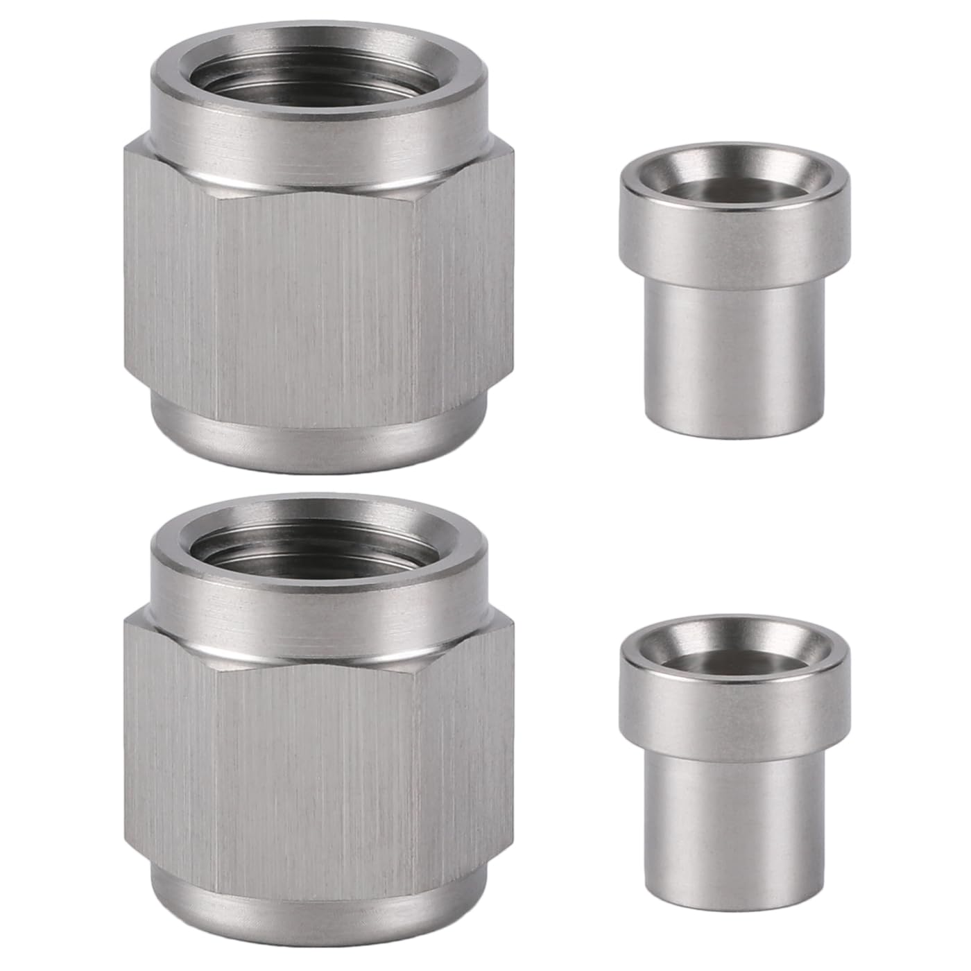 Podavelle stainless fittings compatible with standard 3AN hardware for versatile use