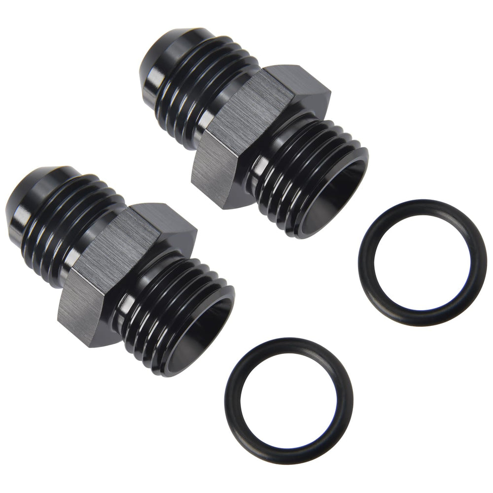 Podavelle fuel system rail adapter for oil, fuel, coolant, or water lines.