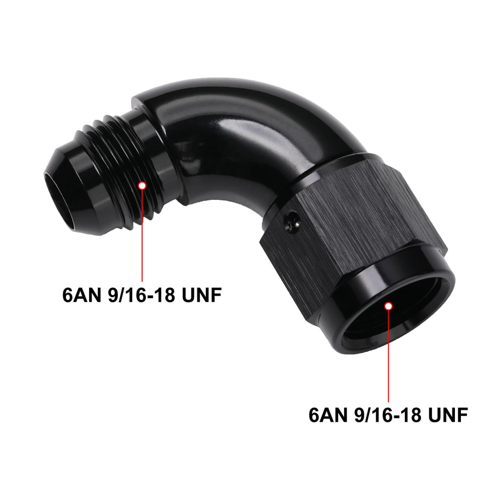 Podavelle full-flow aluminum adapter delivers uninterrupted flow and rugged durability.