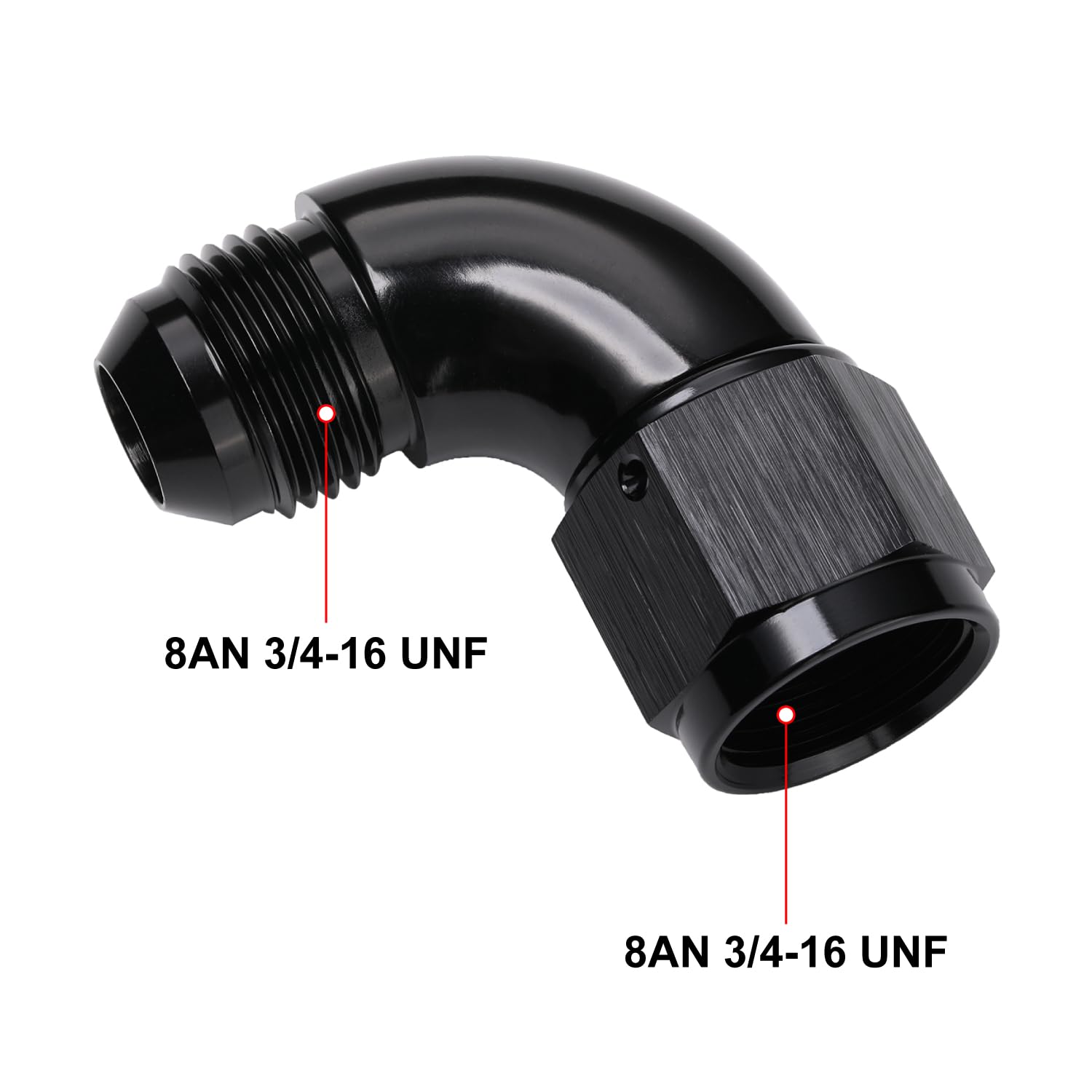 Podavelle full-flow aluminum fitting emphasizes smooth, uninterrupted flow.