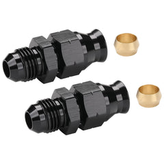 Podavelle 2-pack 6AN to 5/16 hardline adapters, ready for installation