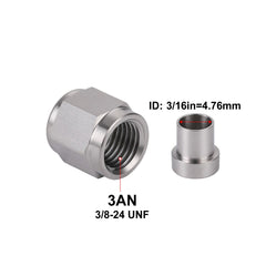 Podavelle stainless-steel nuts-sleeves deliver durable flare fittings for long-lasting performance