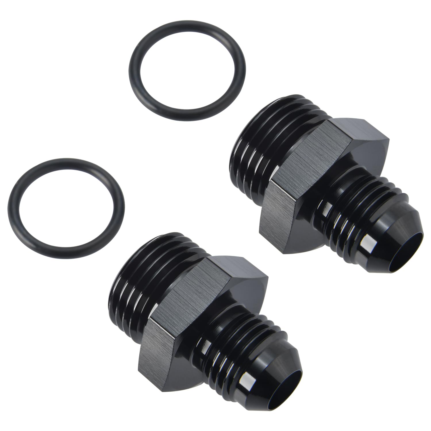 Podavelle two-pack aluminum adapters in black for consistent fit and value