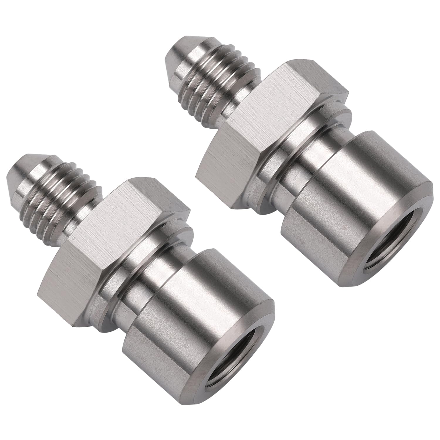 Two-pack of Podavelle fittings for complete frame termination of brake lines.