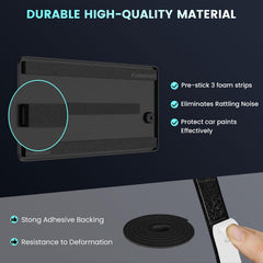 Podestaa ABS-durable bracket resists weather, scratches, and fading.