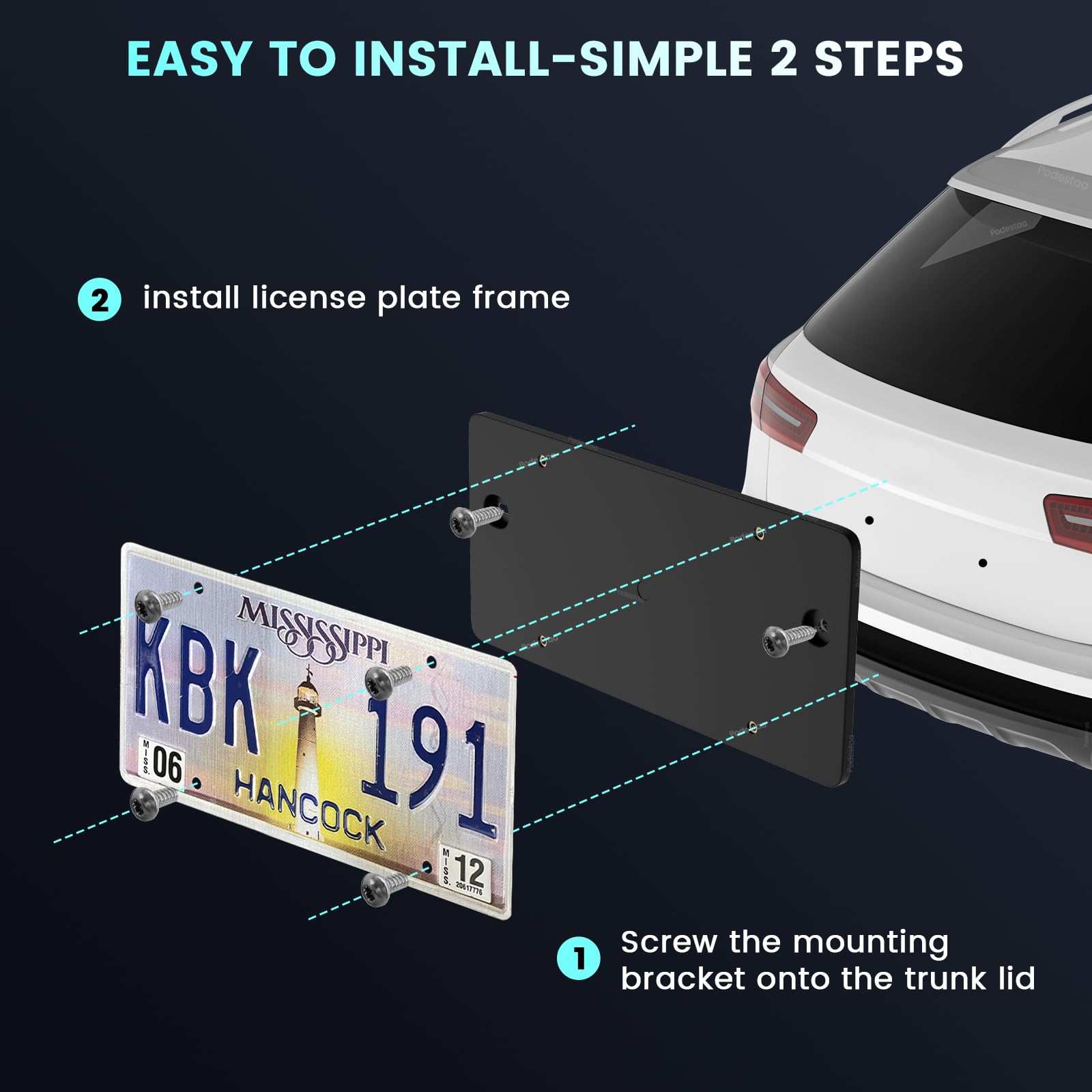 Podestaa original-design match provides smooth, seamless fit.