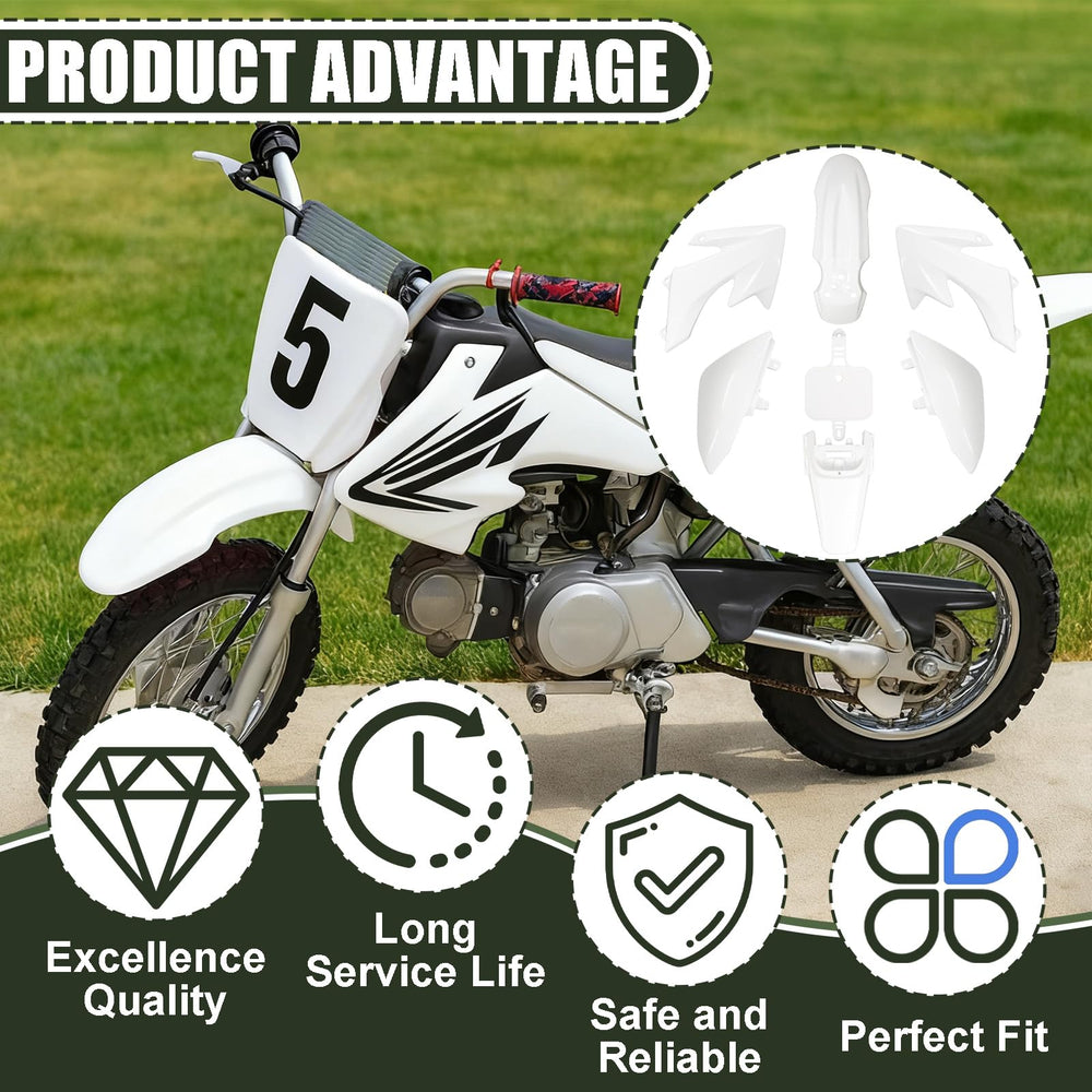 Podoy CRF50 complete kit with bolts for easy install.