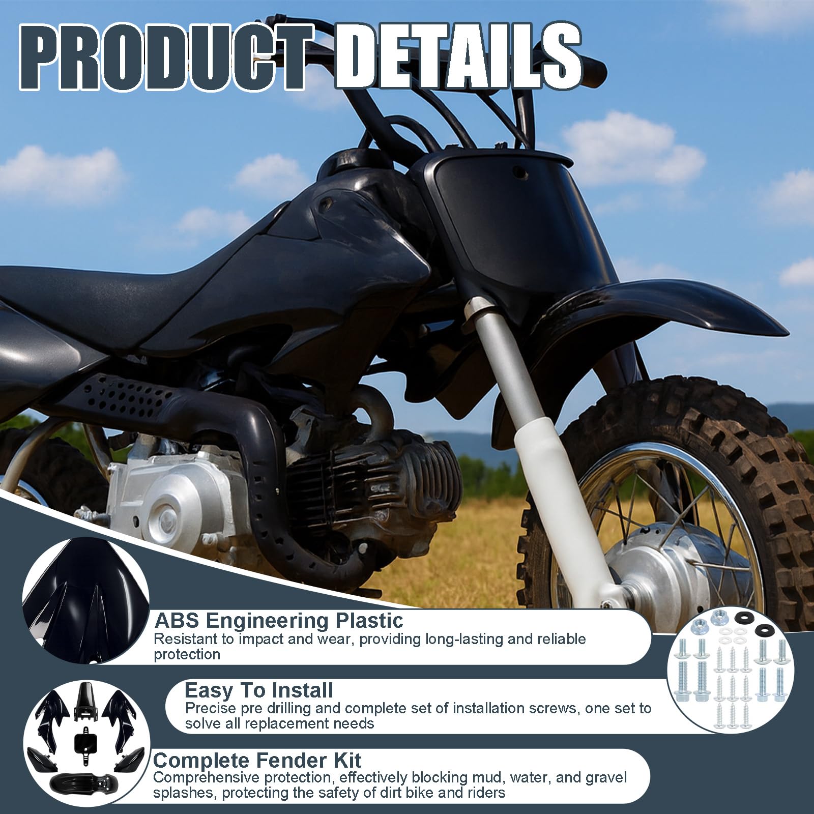 Podoy CRF50 side panel right; enhances aesthetics and airflow with precise fit.