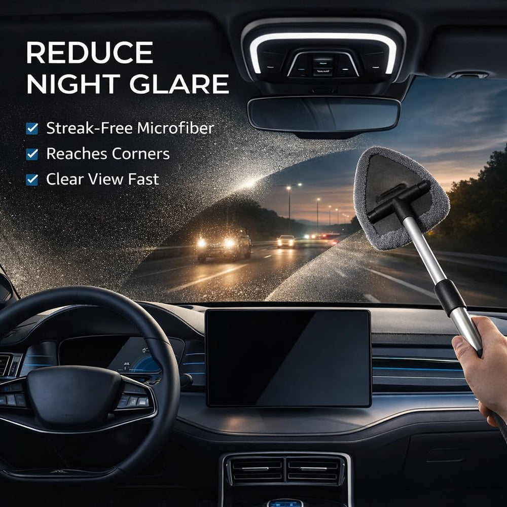 Poejeh yellow graded boar brush for hard plastic car interiors