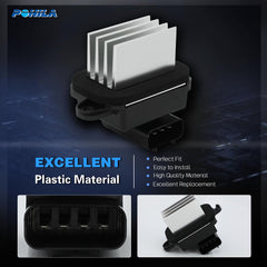 POHILA resistor uses heat-resistant materials for durability