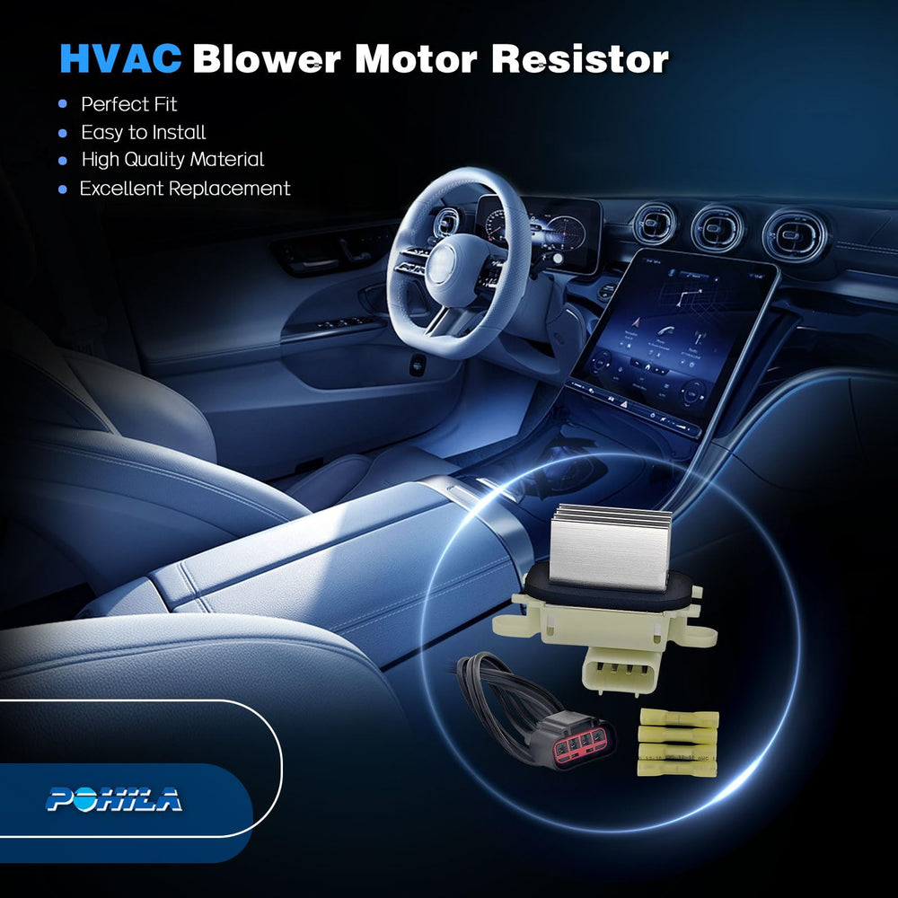 POHILA resistor durability highlights reinforced materials for long-lasting climate control.