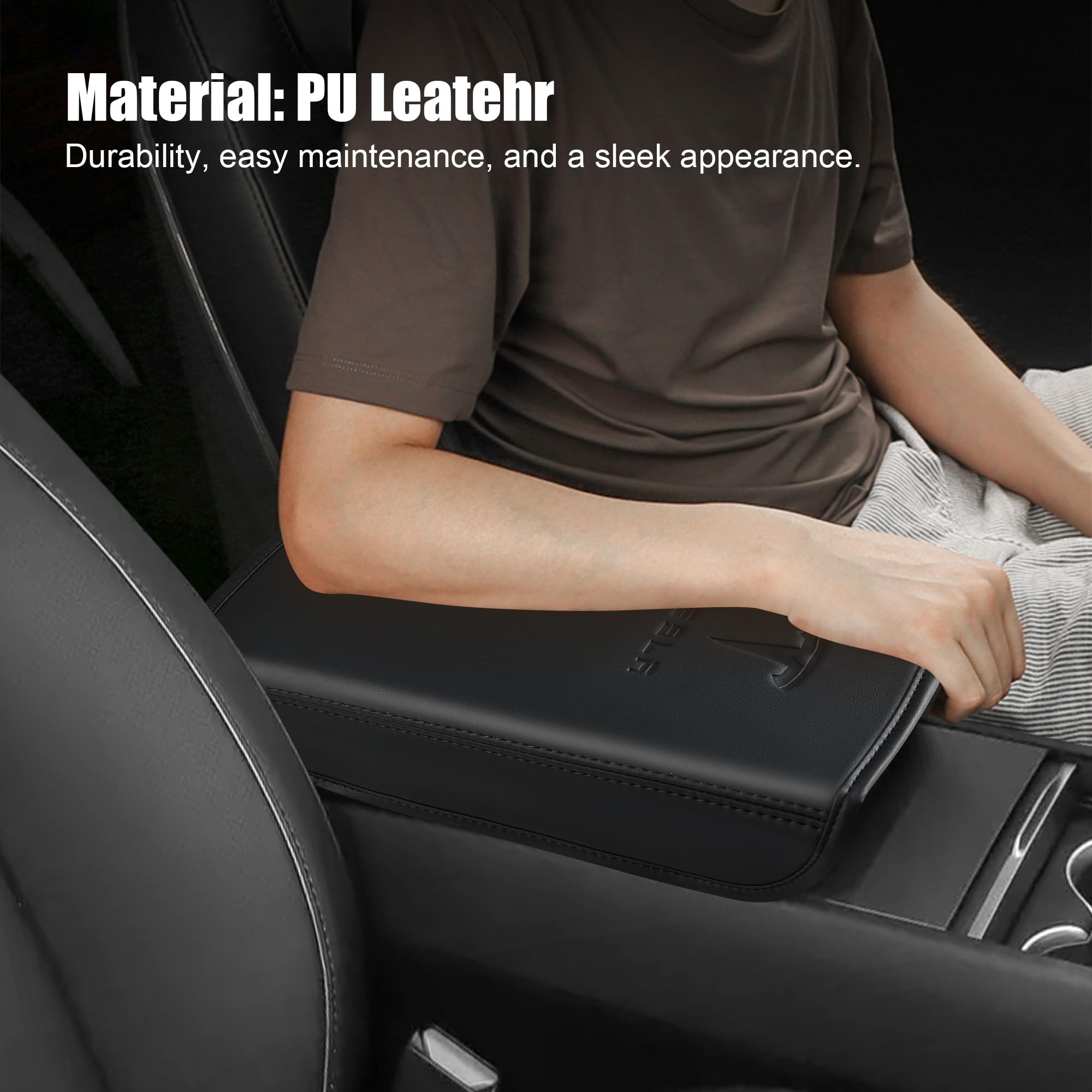 Black and white color options to match your Tesla interior.