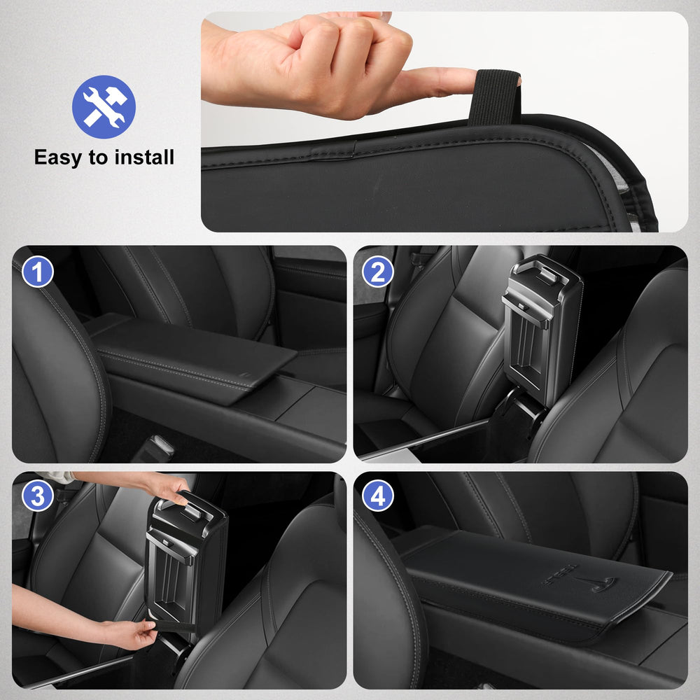 Ergonomic cushioning adds comfort during daily driving.