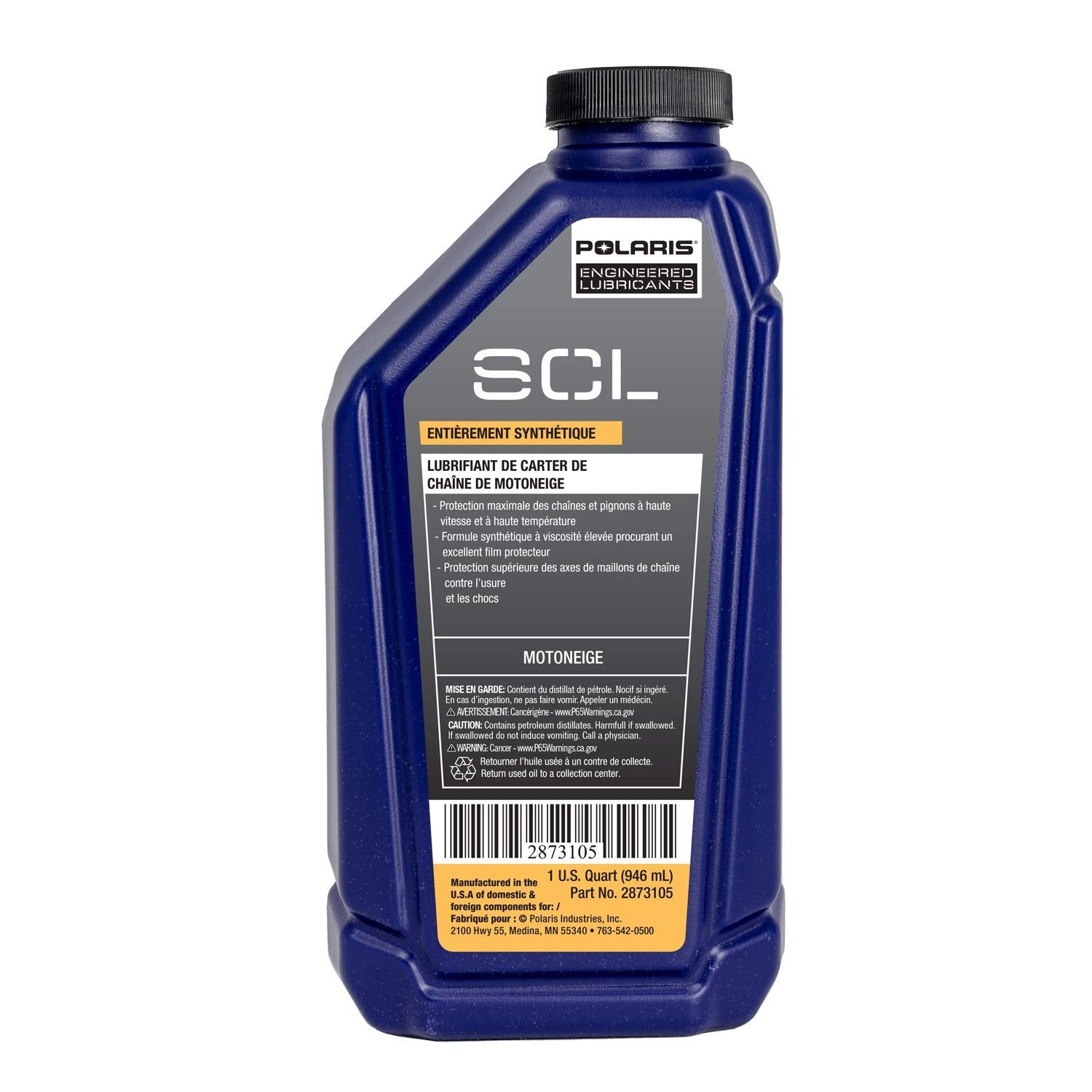 Polaris chaincase lubricant wear protection closeup illustrating film strength