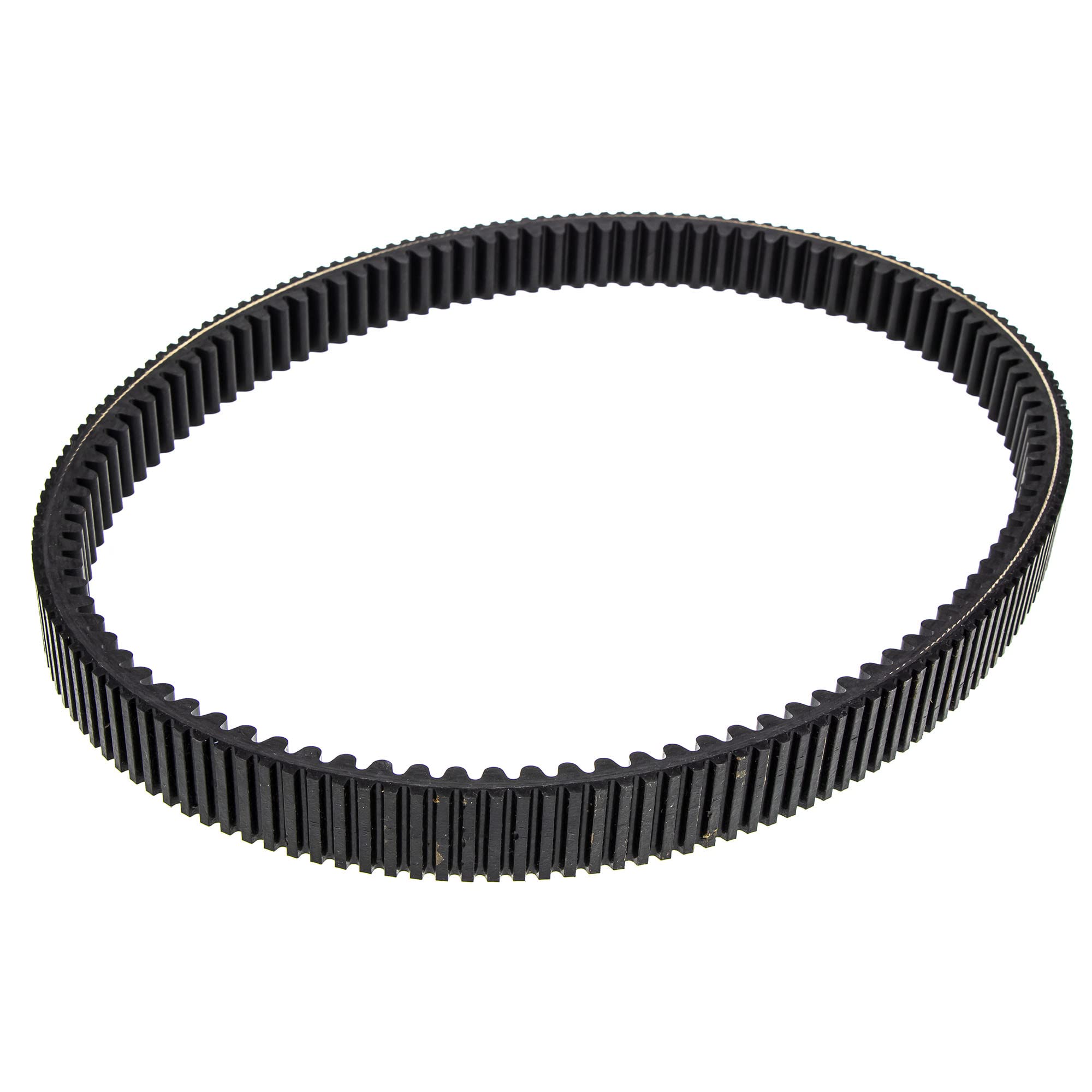 Polaris CVT belt features aramid fibers for long-lasting durability.