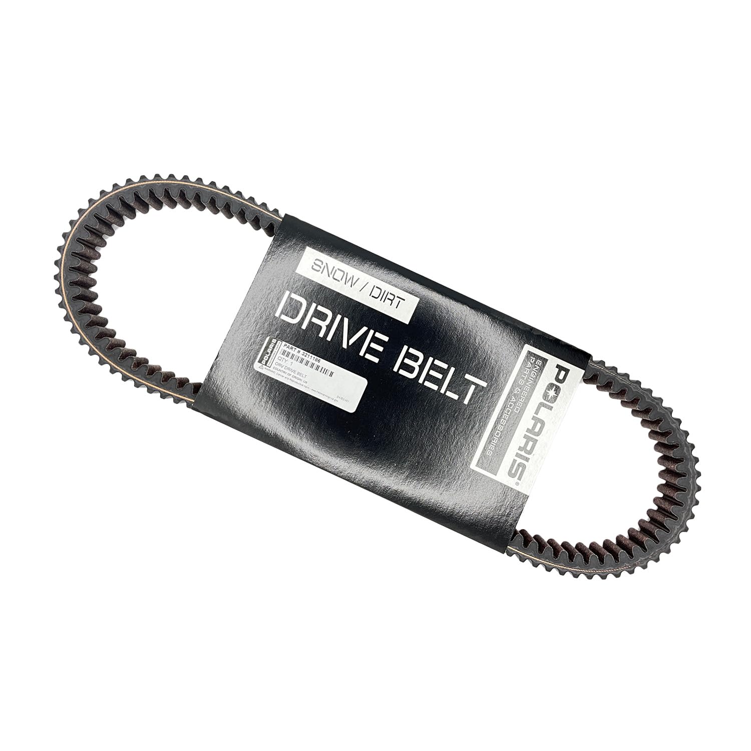 Polaris drive belt field vehicle validation image shows rugged reliability.