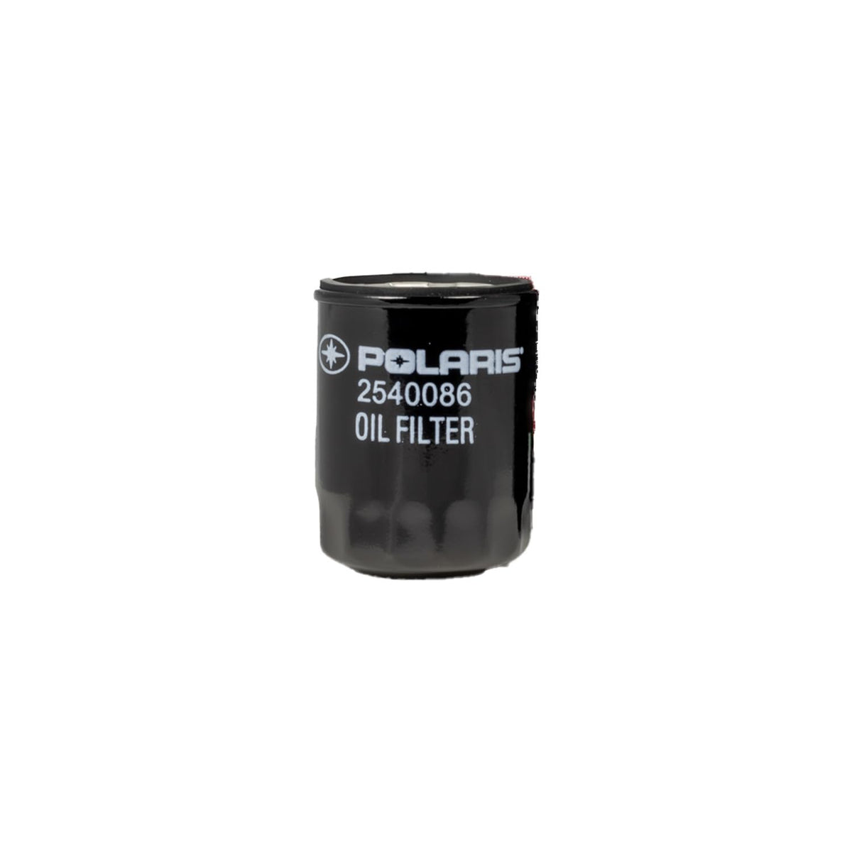 Polaris 10 micron oil filter close-up emphasizes durable construction for reliable filtration