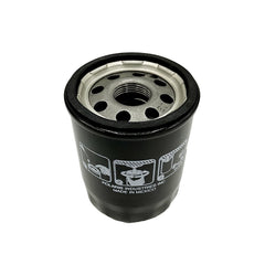 Polaris oil filter installed on engine shows accurate fit for Polaris vehicles