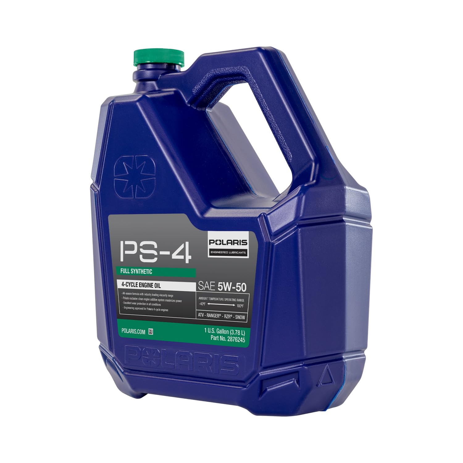 Polaris PS4 oil application in RZR and General models for high performance