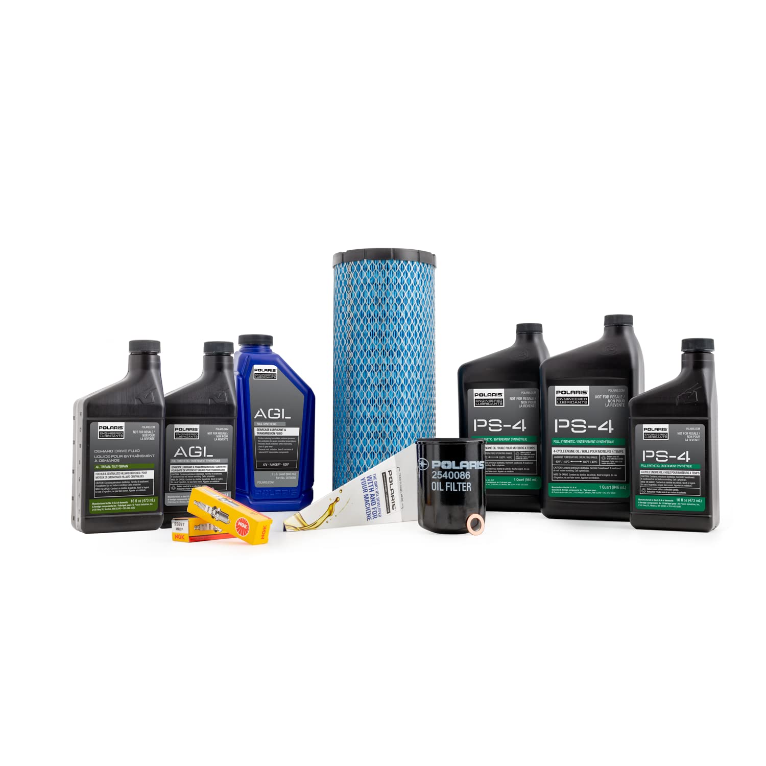 Polaris Service Kit 2830544 Demand Drive fluid bottle focused on clutch performance