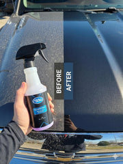 Poli Glow Poli Super Spray wet-look finish on gelcoat surfaces