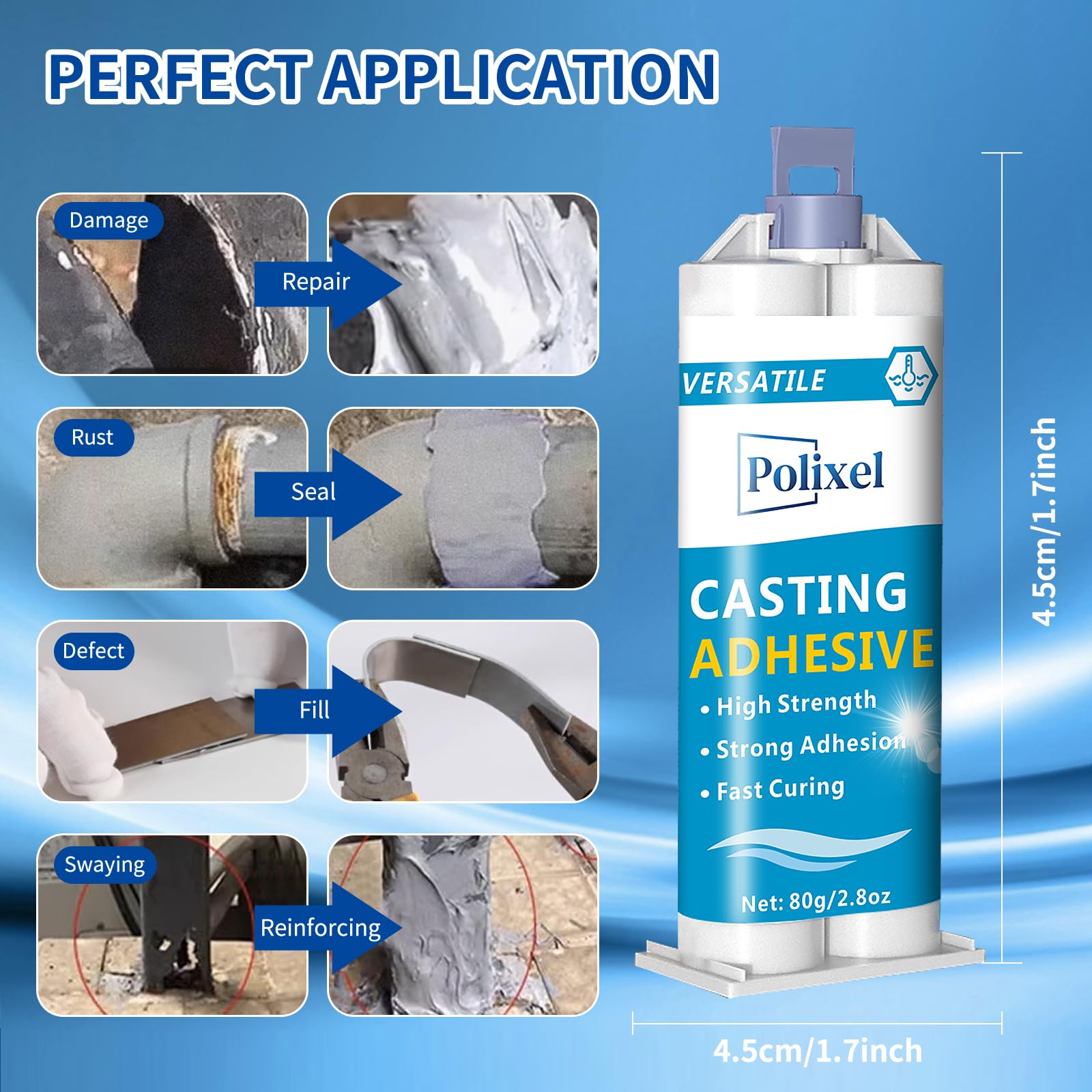 POLIXEL dispensing nozzle emphasizes precise application for molds and small parts