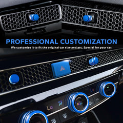 Polodunn Civic knob cover around audio controls improves grip and conceals wear.