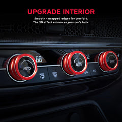 Polodunn knob cover kit audio knob protects surface while upgrading interior style.