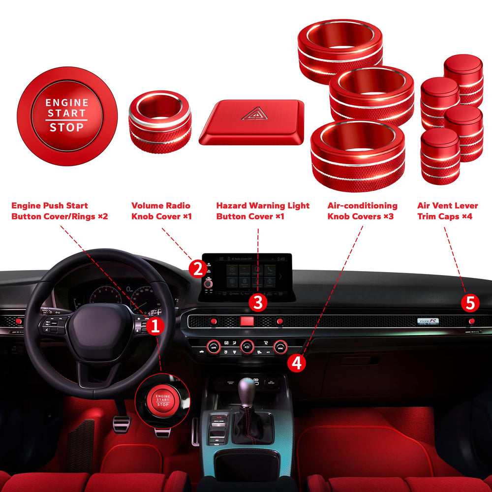 Polodunn knob cover kit metallic finish emphasizes luxury while concealing wear.
