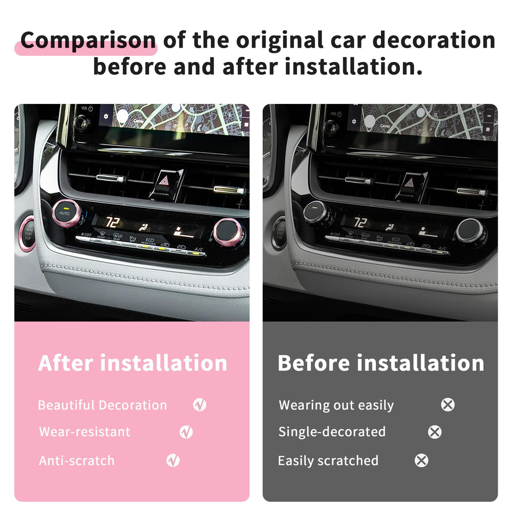 Polodunn aluminum finish protects knobs from scratches with a premium vibe.