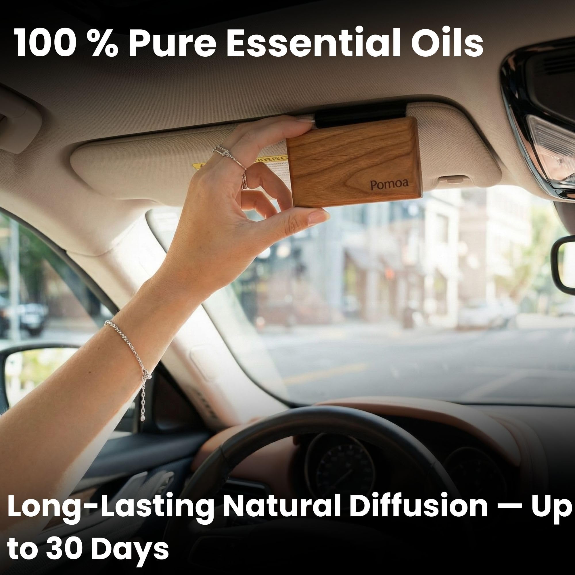 POMOA premium packaging, hand-finished diffuser with secure presentation.