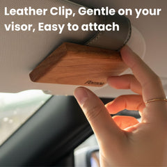 POMOA wood air freshener refill pack demonstrates easy, reusable aroma refresh for vehicles.