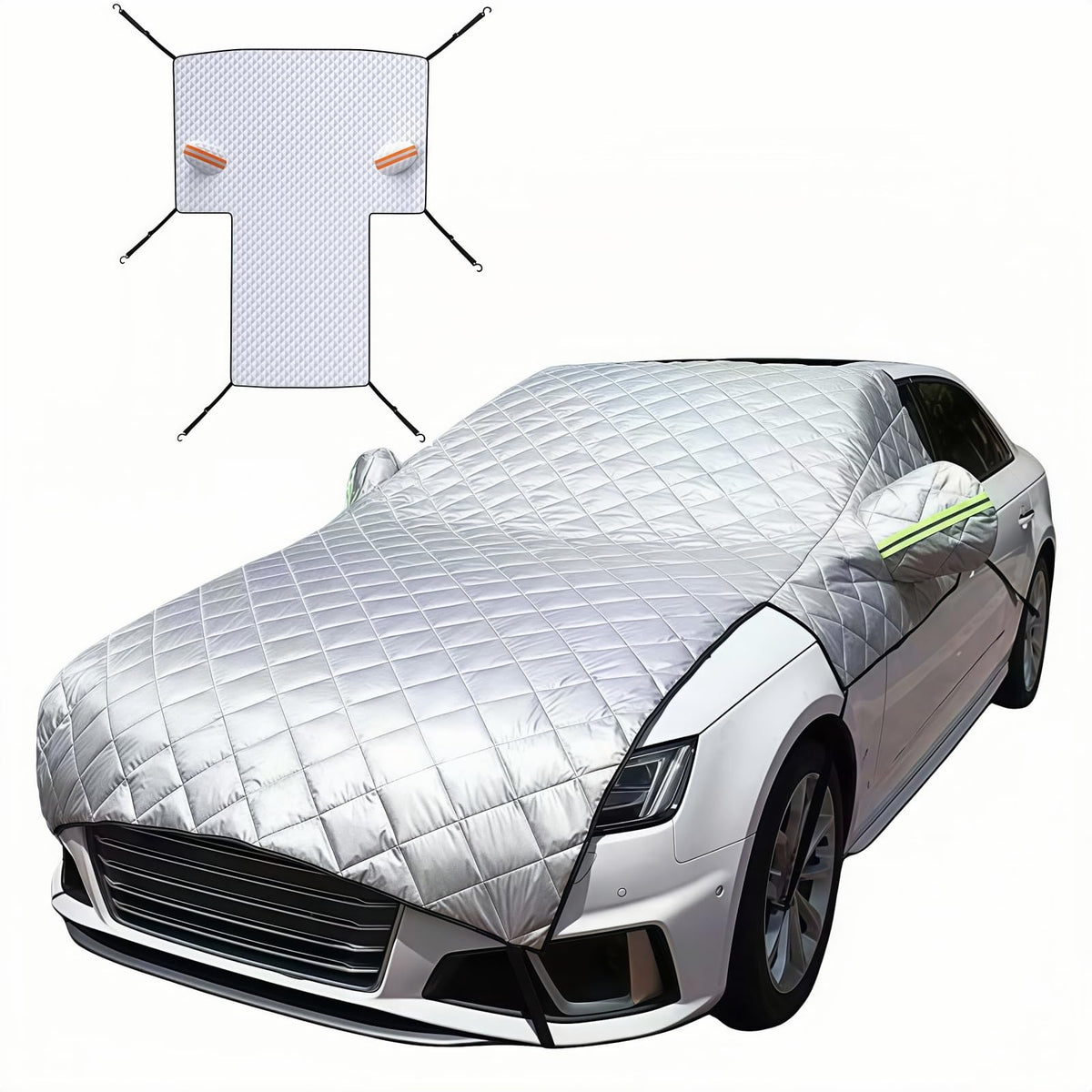 PONYBRO heavy-duty snow cover outer shell blocks moisture and UV rays