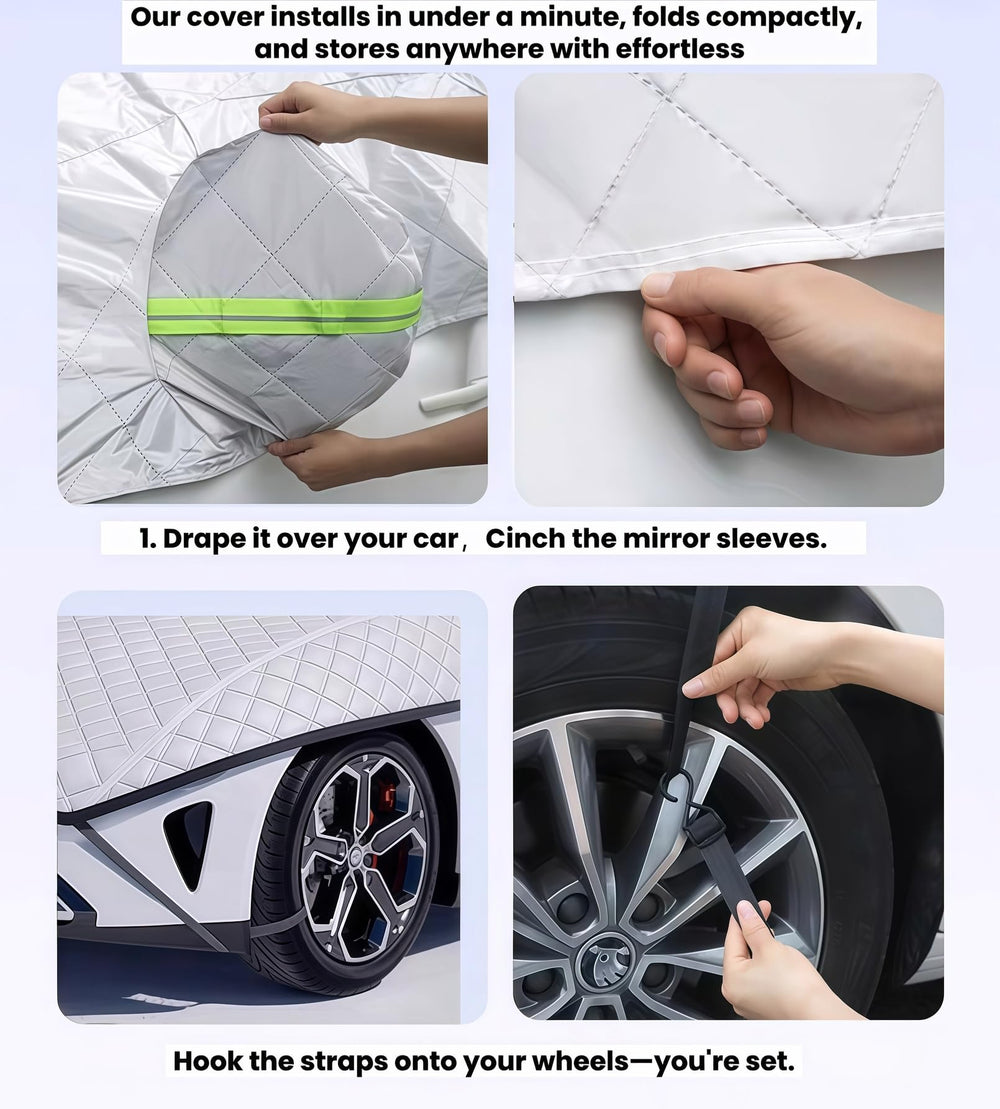 PONYBRO easy-clean-surface wipes clean quickly after use