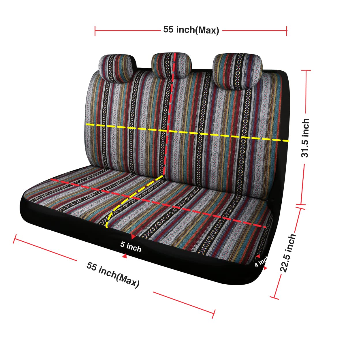 PONYJOYUP Baja installation guides and seat-cover snaps for quick setup