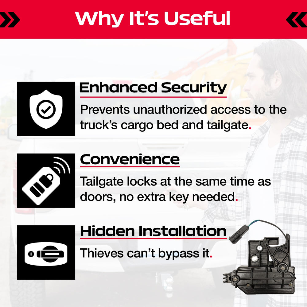 Hidden installation protects the device from tampering and keeps the look clean.