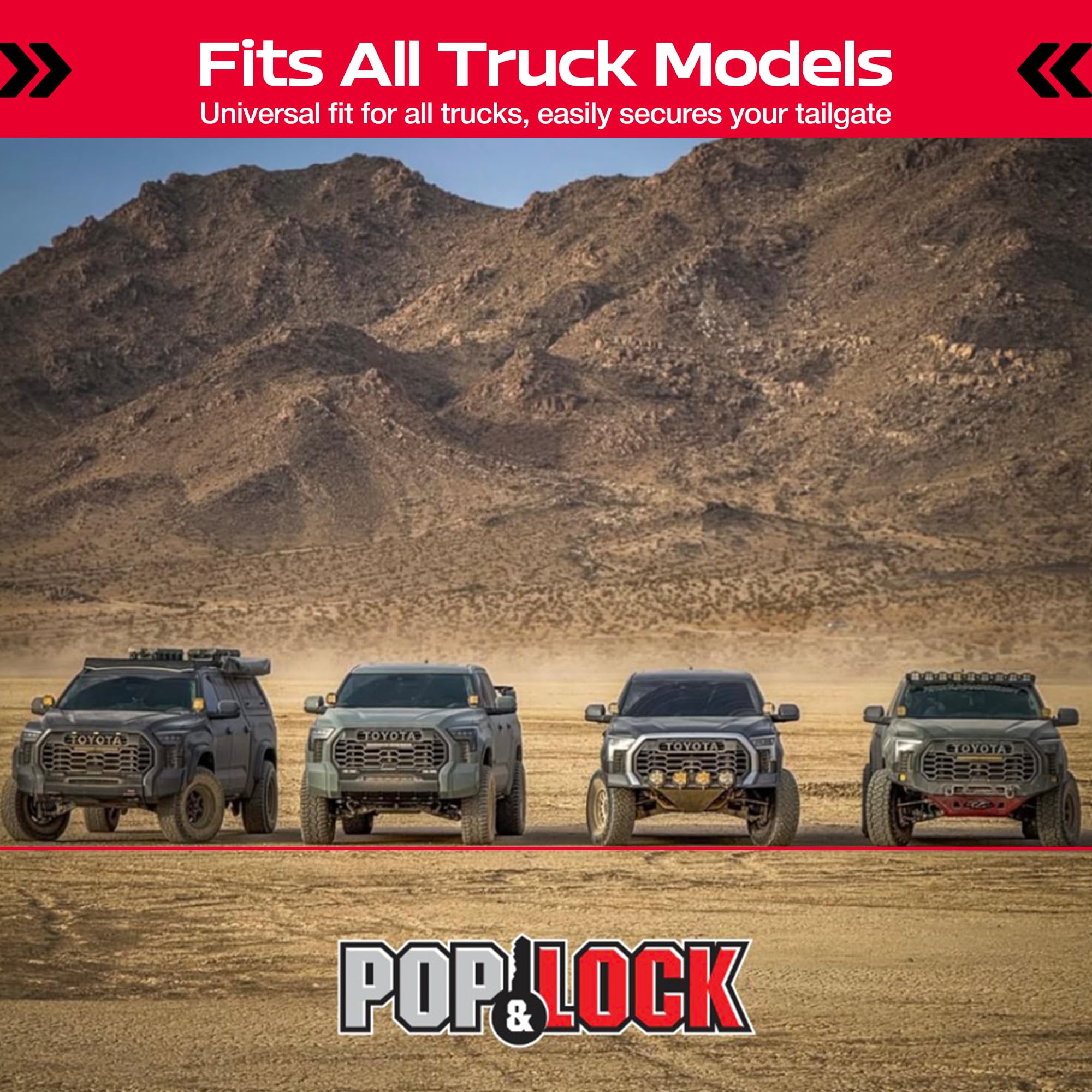 Pop & Lock PL9900 anti-theft protection deters tailgate tampering