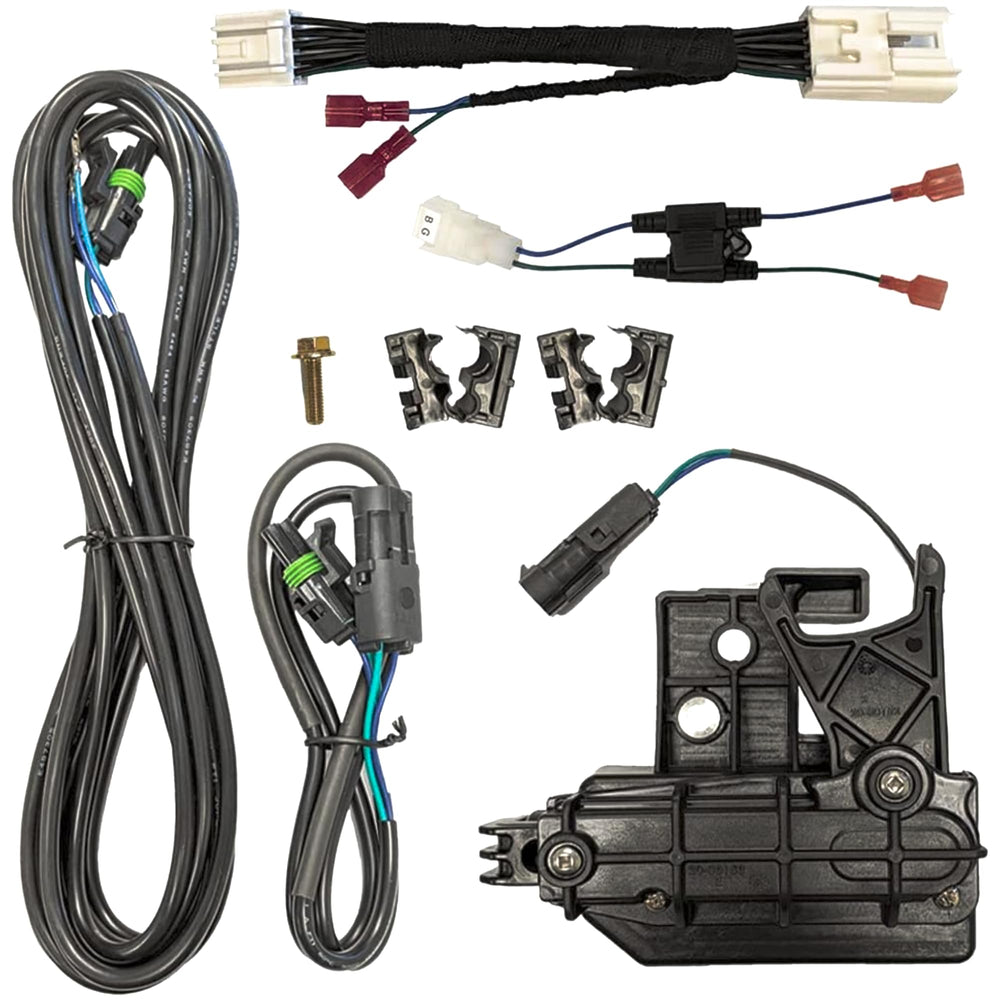 Pop & Lock Tacoma Tailgate Lock unit with reinforced housing for durable security.