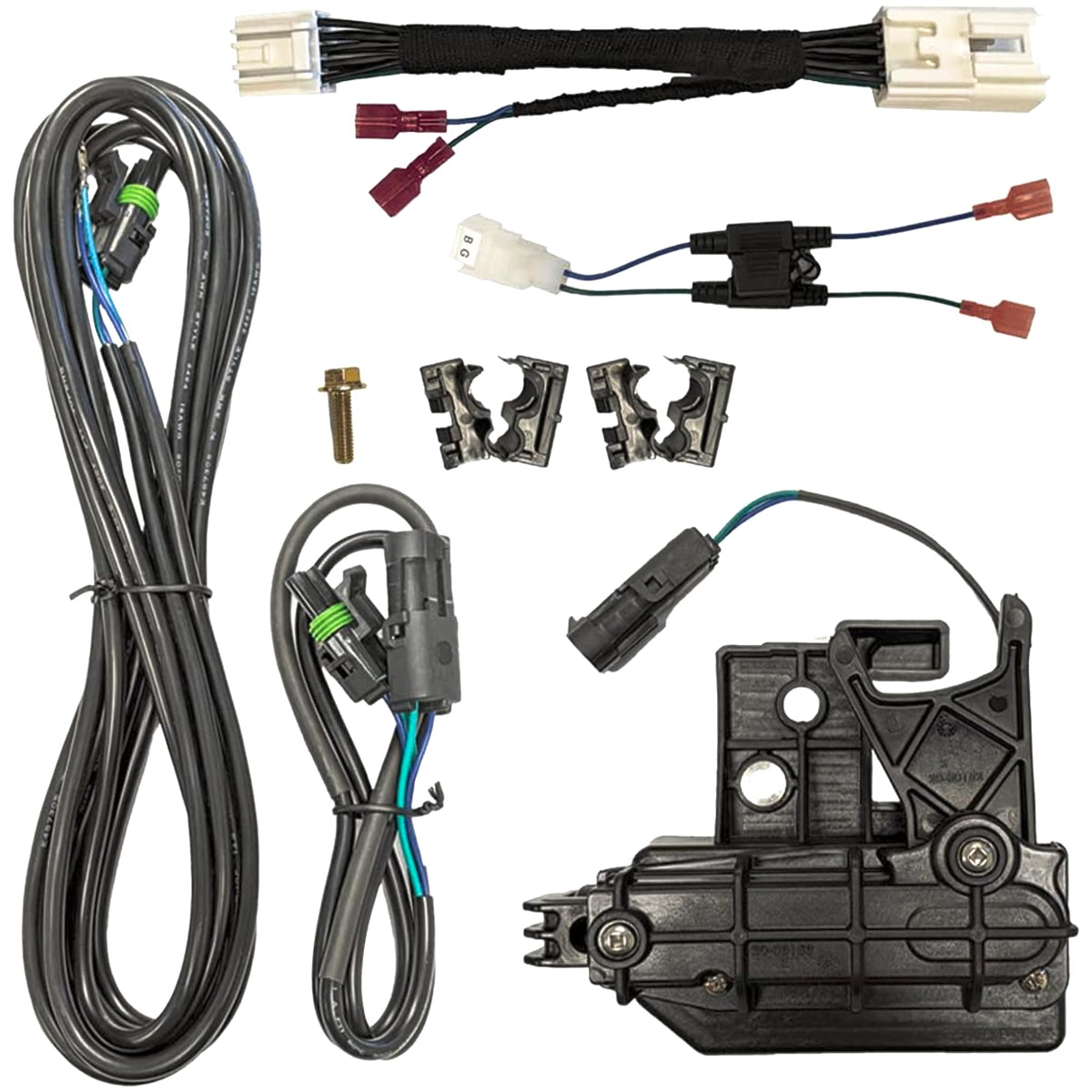 Pop & Lock Tacoma Tailgate Lock unit with reinforced housing for durable security.