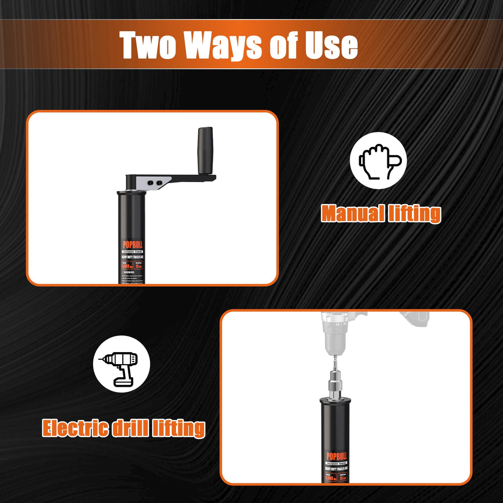 POPBULL wide base delivers stable support on uneven surfaces.