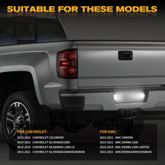 POPMOTORZ 15 SMD LEDs deliver 6000K white light for clarity