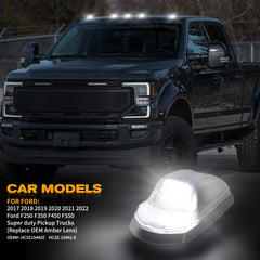 POPMOTORZ LED cab marker lamps lens detail for weather resistance