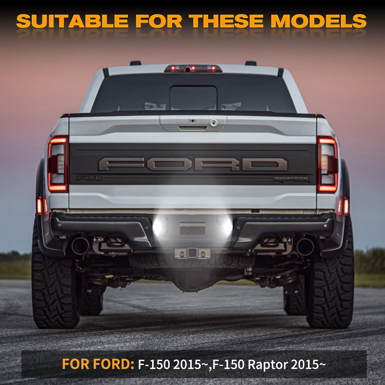 POPMOTORZ plug-and-play license plate lights simplify installation for F-150 and Raptor