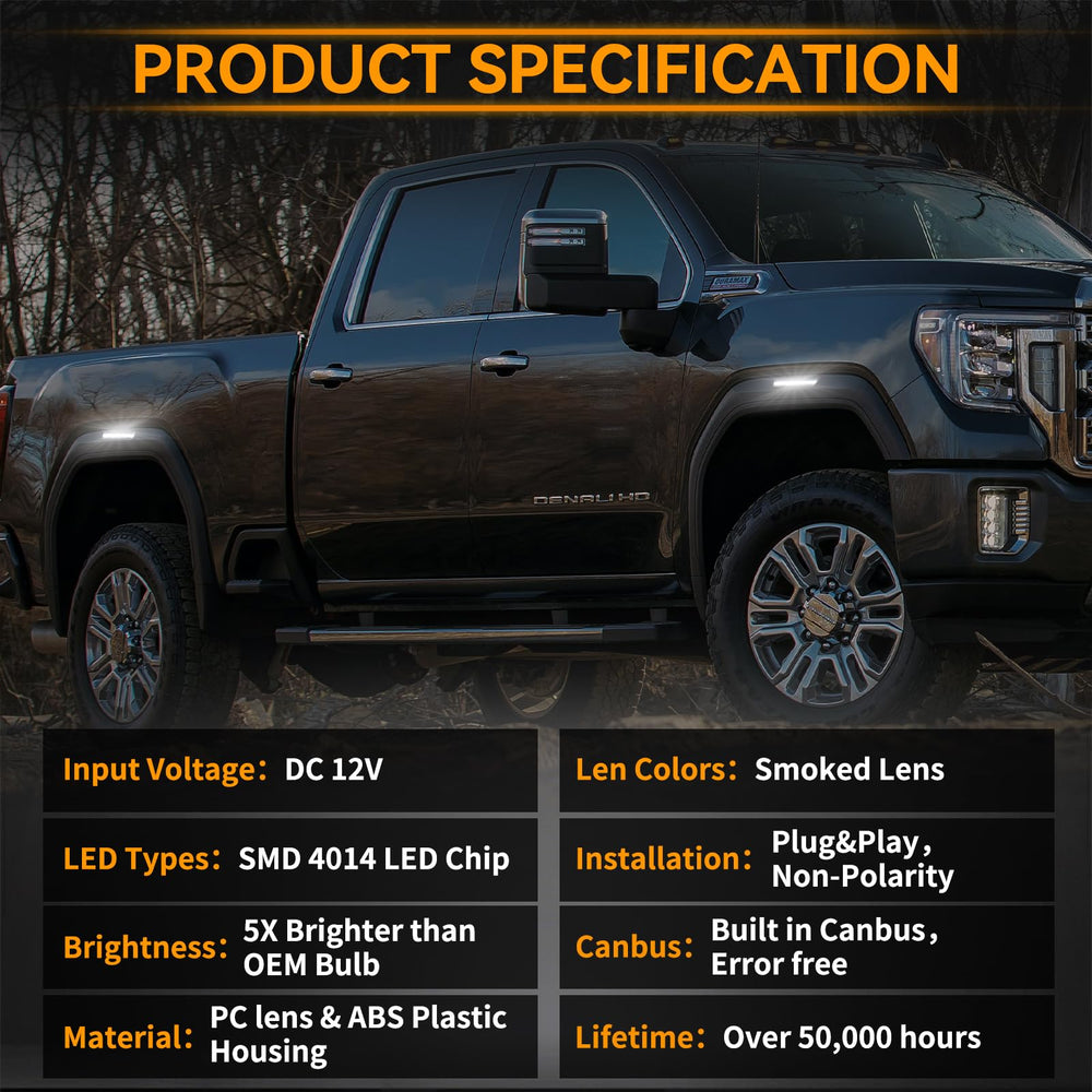 POPMOTORZ packaging includes 4 marker lamps for Sierra