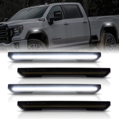 POPMOTORZ Sierra front fender LED marker for brighter visibility